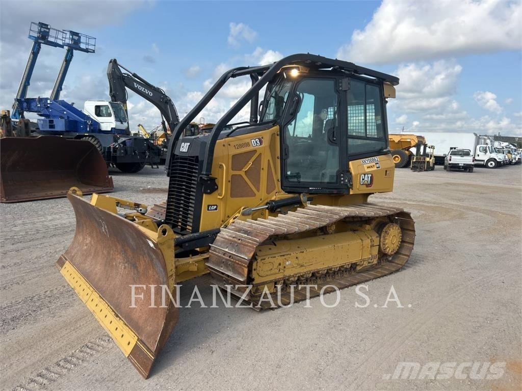 CAT D3 Pásové dozery