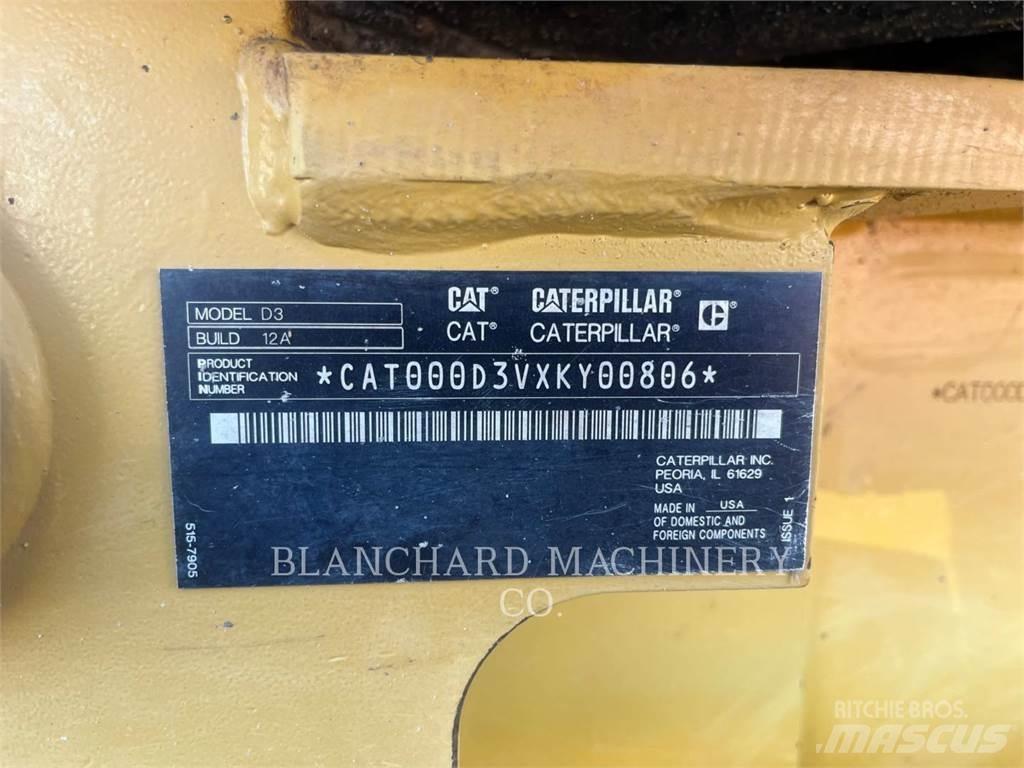 CAT D3-12LGP Pásové dozery