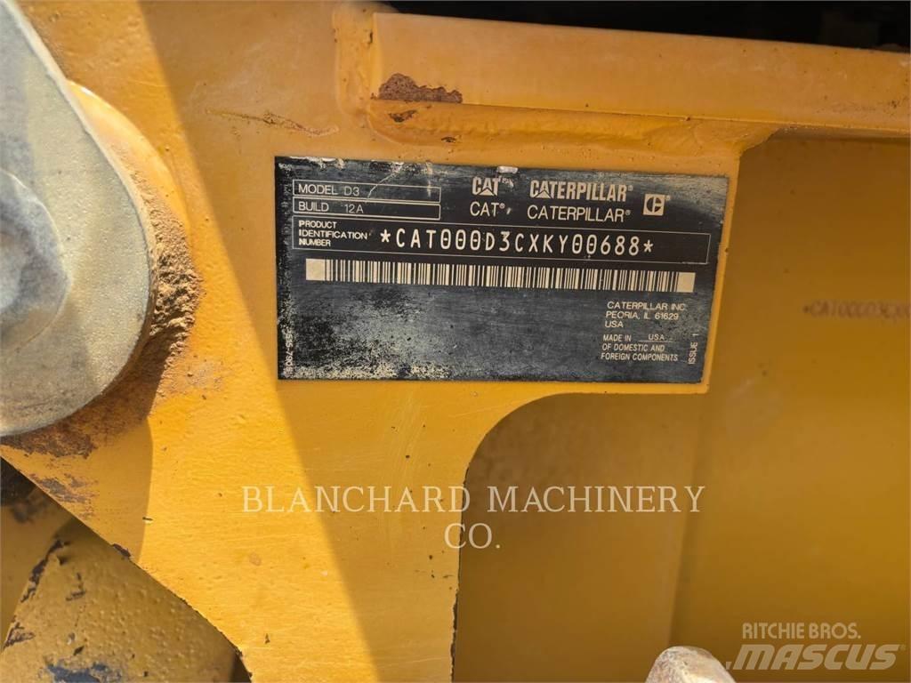 CAT D3 LGP Pásové dozery