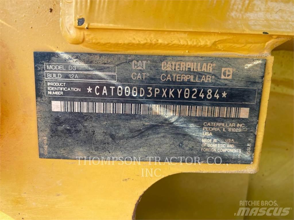 CAT D3 LGP Pásové dozery