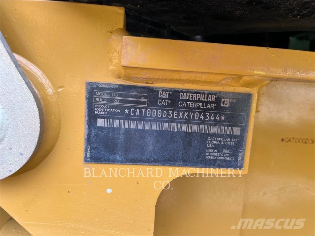 CAT D3 LGP Pásové dozery