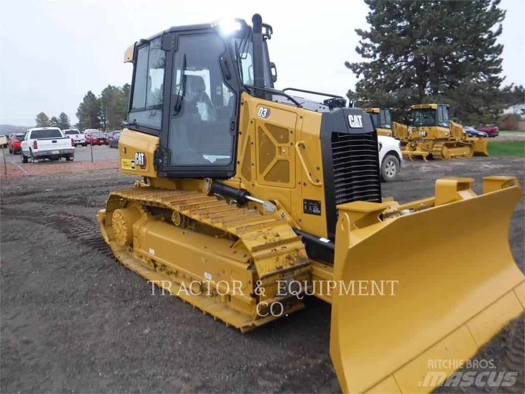 CAT D3 XLCB Pásové dozery