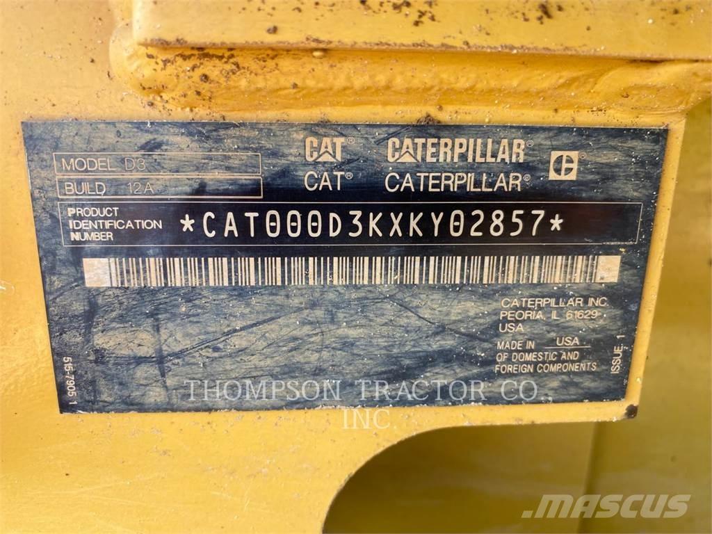 CAT D3LGP Pásové dozery
