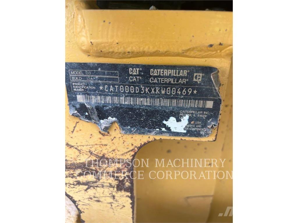 CAT D3XL Pásové dozery