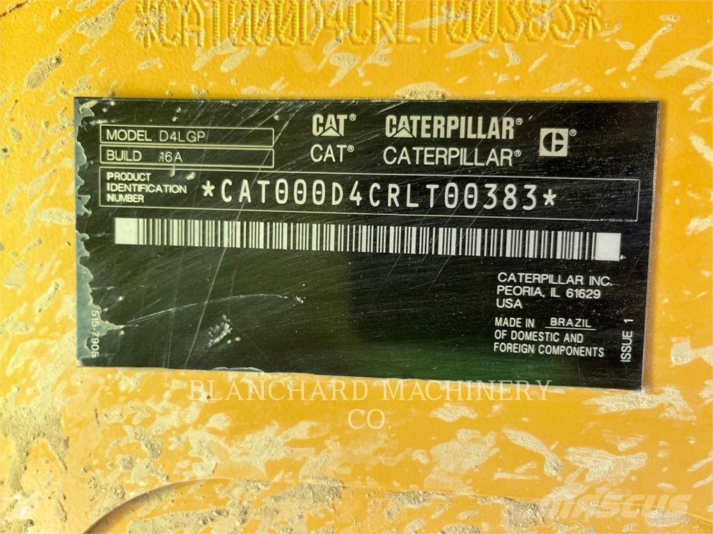 CAT D4 LGP Pásové dozery