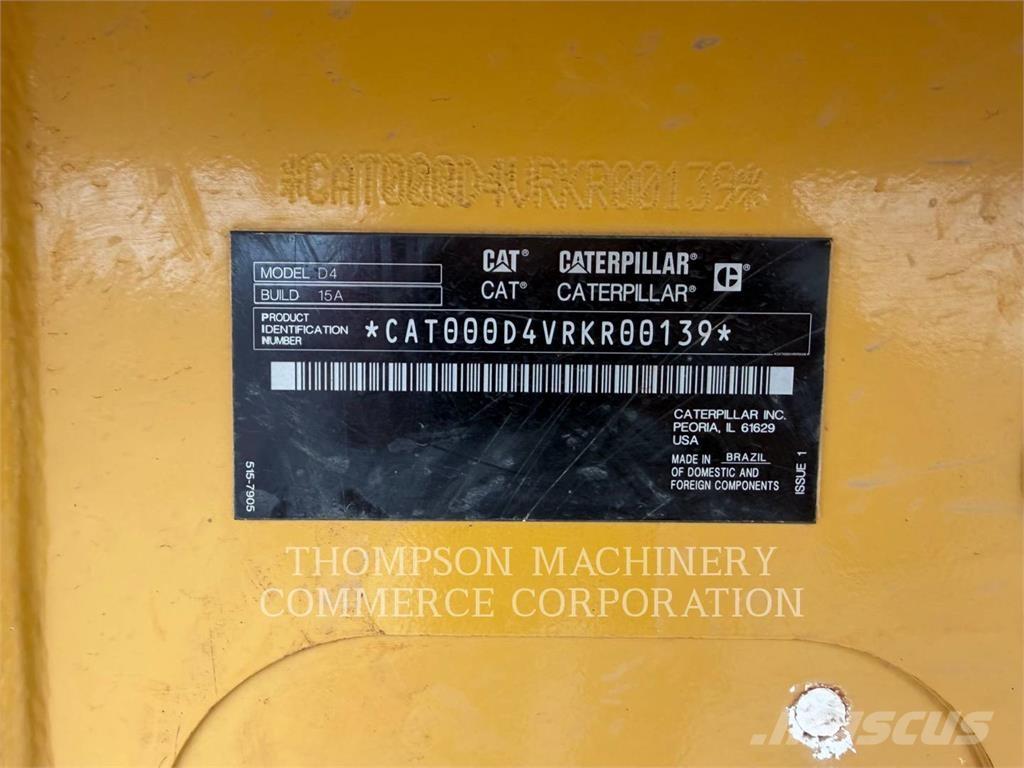CAT D4 XL Pásové dozery