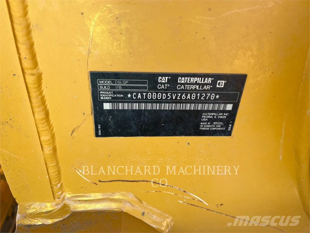 CAT D5 LGP Pásové dozery