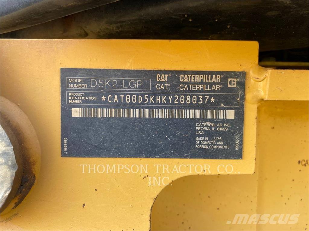 CAT D5K2 LGP Pásové dozery