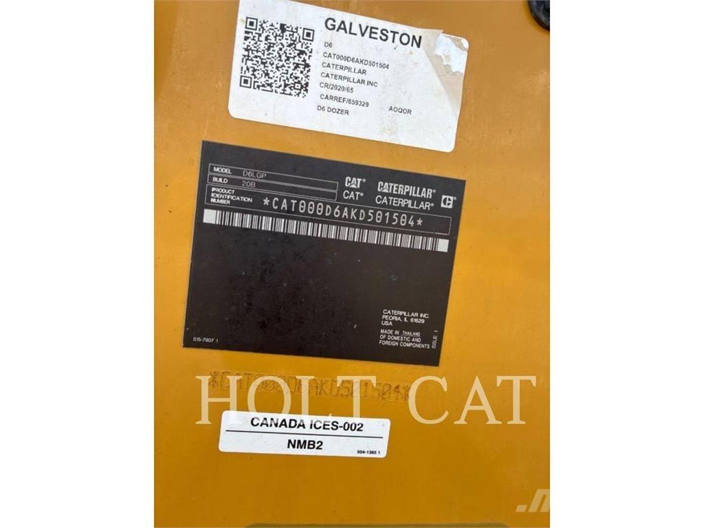 CAT D6 LGPVP3 Pásové dozery