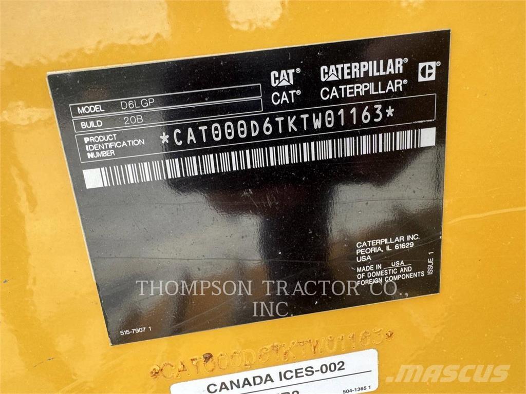 CAT D6VP Pásové dozery
