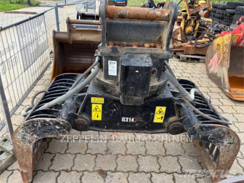 CAT G314-D Klešťové drapáky