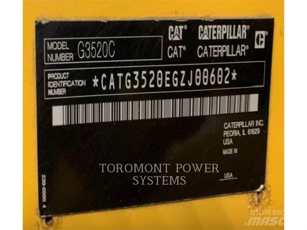 CAT G3520C Naftové generátory
