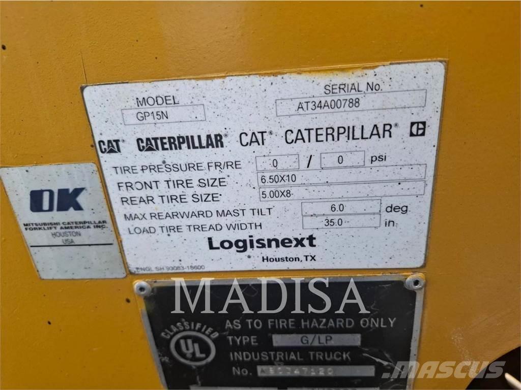 CAT GP15N5 Další