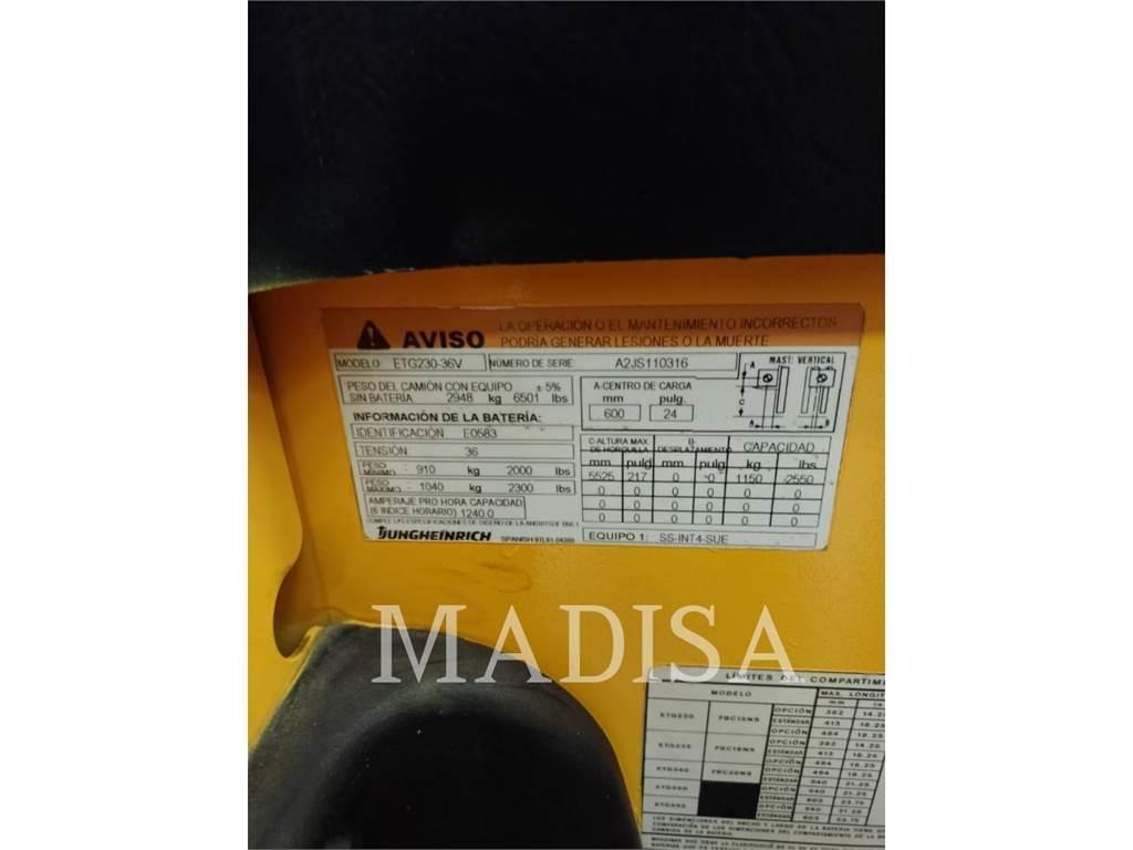 CAT LIFT TRUCKS ETG230 Další