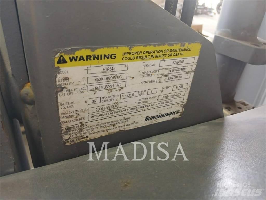 CAT LIFT TRUCKS ETR345A Další