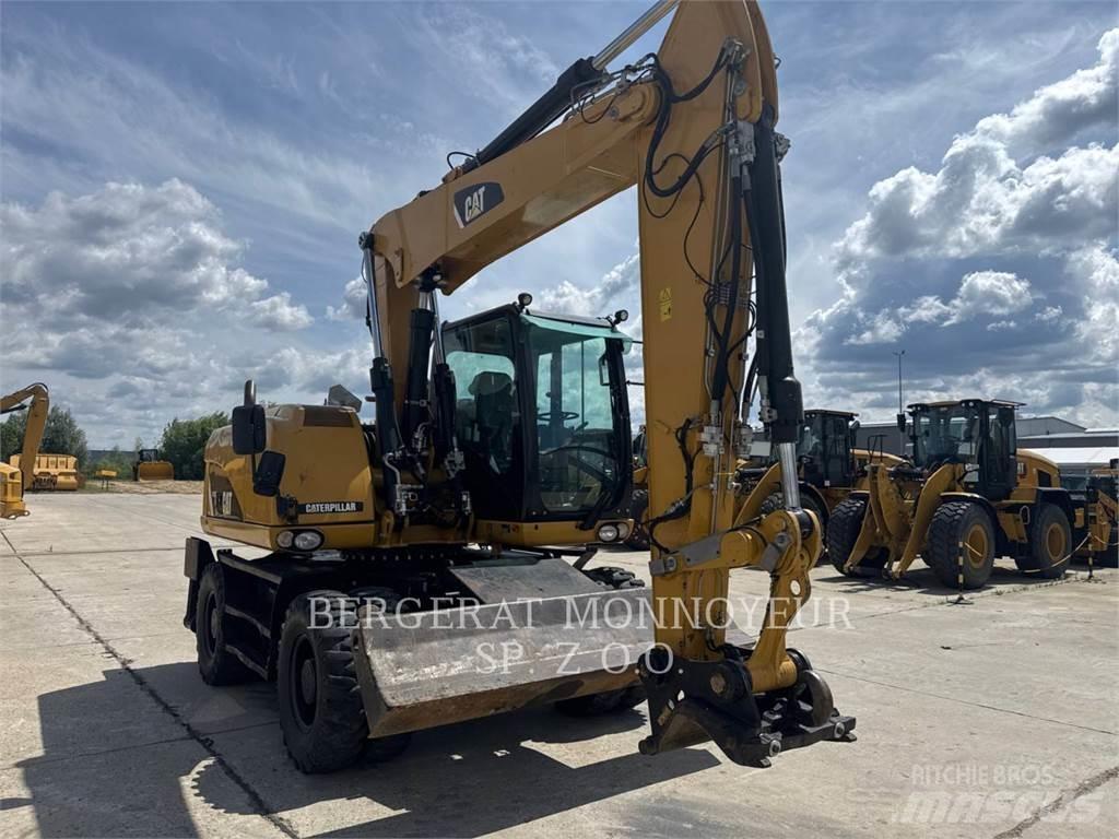 CAT M313D Kolová rýpadla