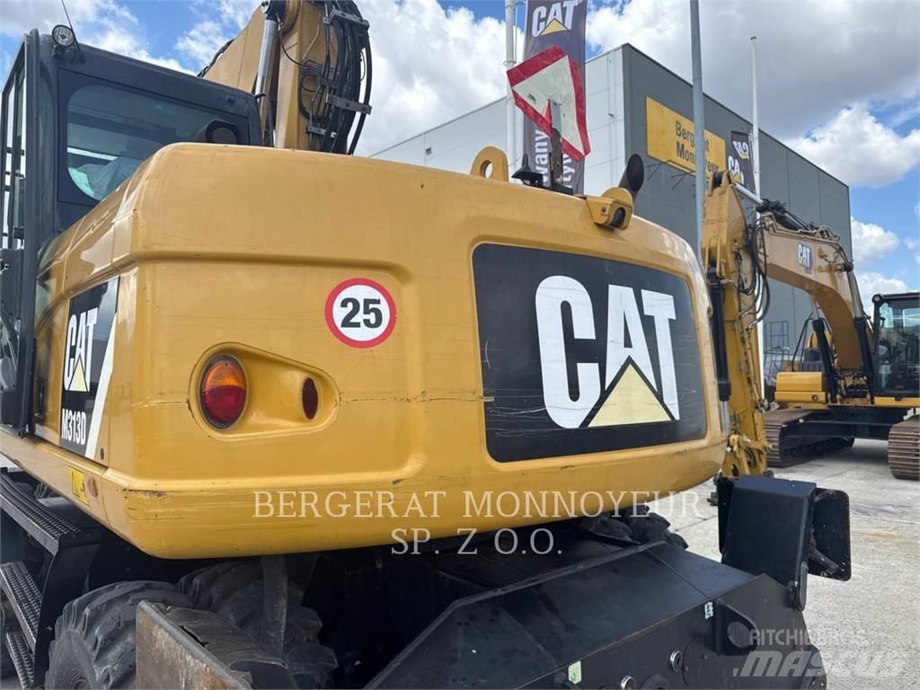 CAT M313D Kolová rýpadla
