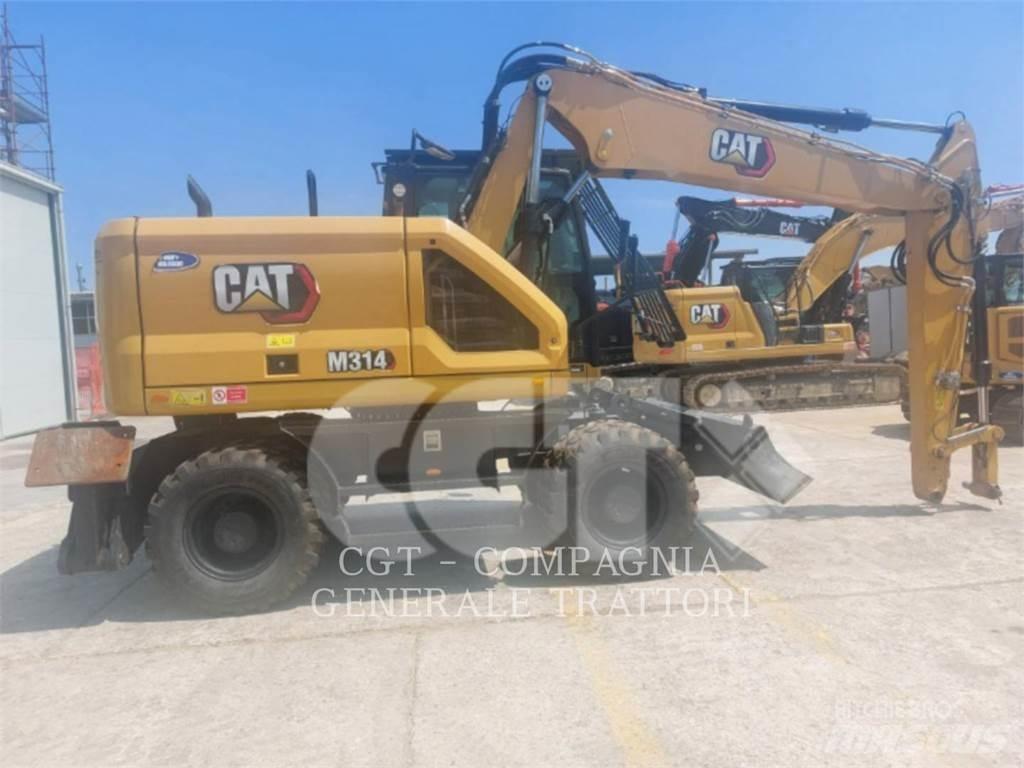 CAT M314 Kolová rýpadla