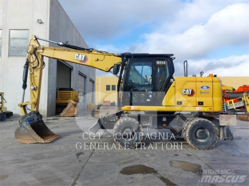 CAT M314 Kolová rýpadla