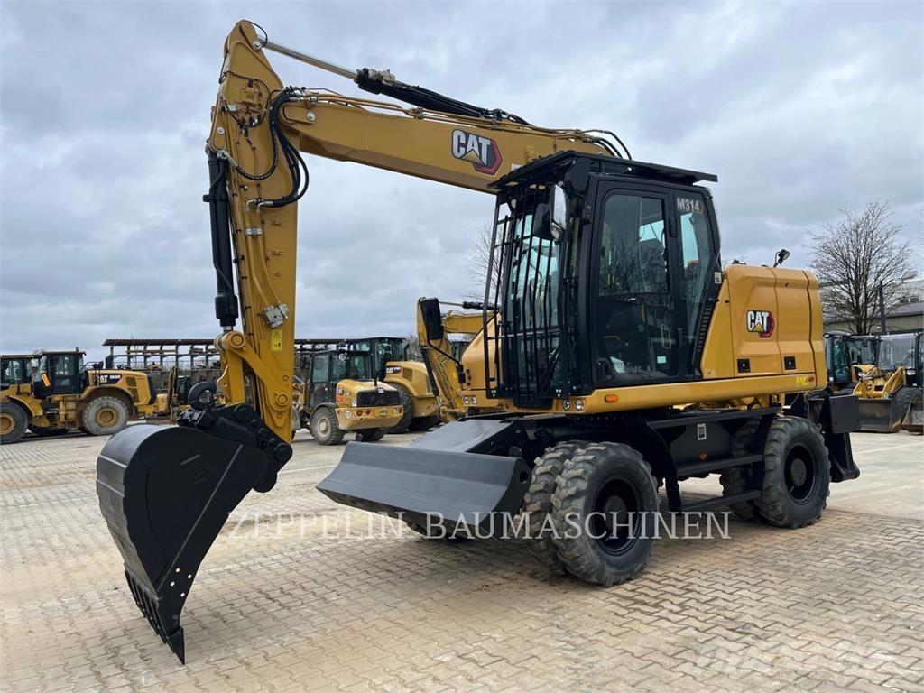 CAT M314-07A Kolová rýpadla