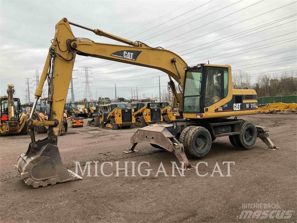 CAT M315 Kolová rýpadla