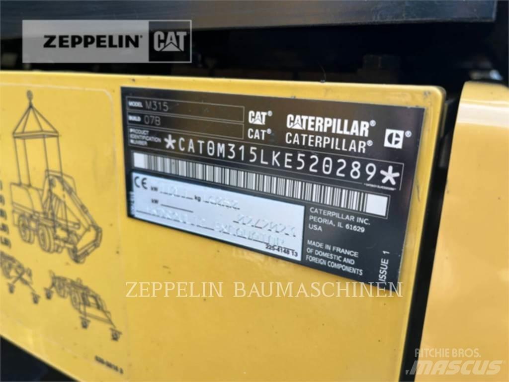 CAT M315-07A Kolová rýpadla