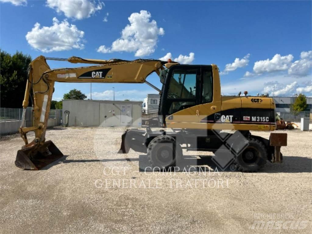 CAT M315C Kolová rýpadla