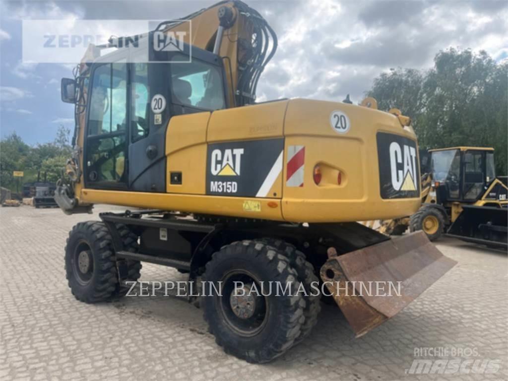 CAT M315D Kolová rýpadla