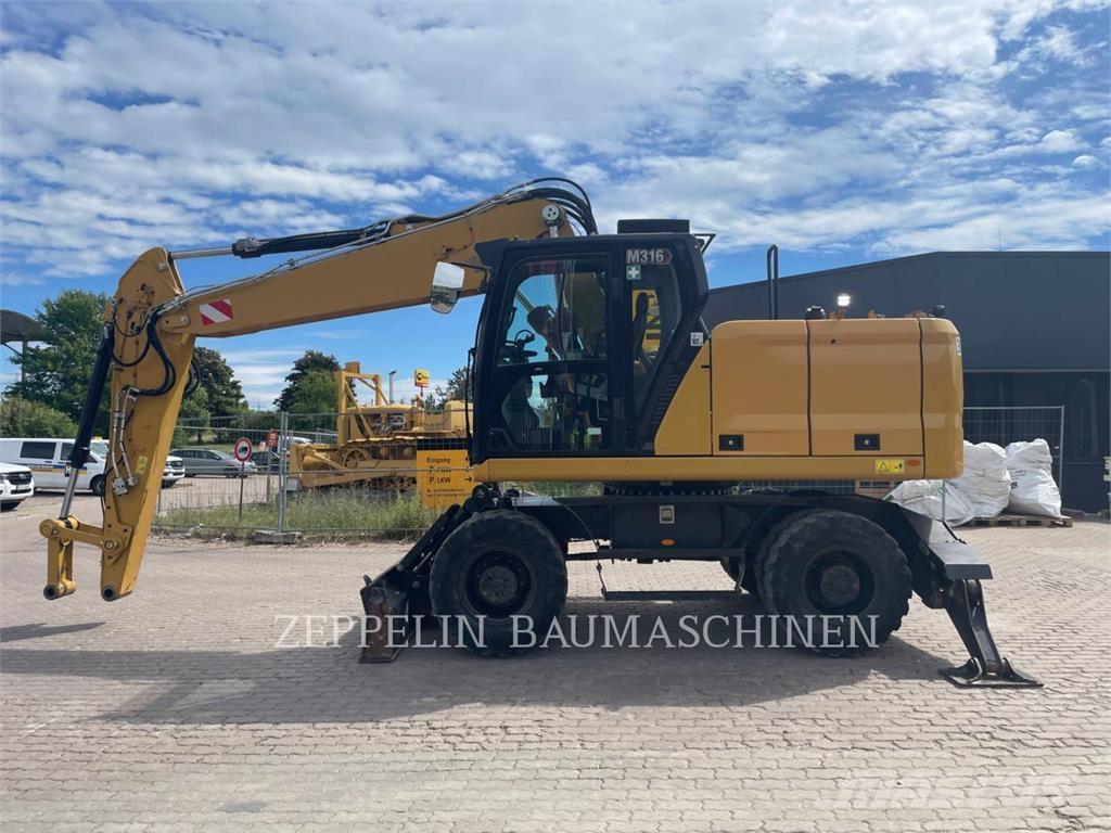 CAT M316-07A Kolová rýpadla