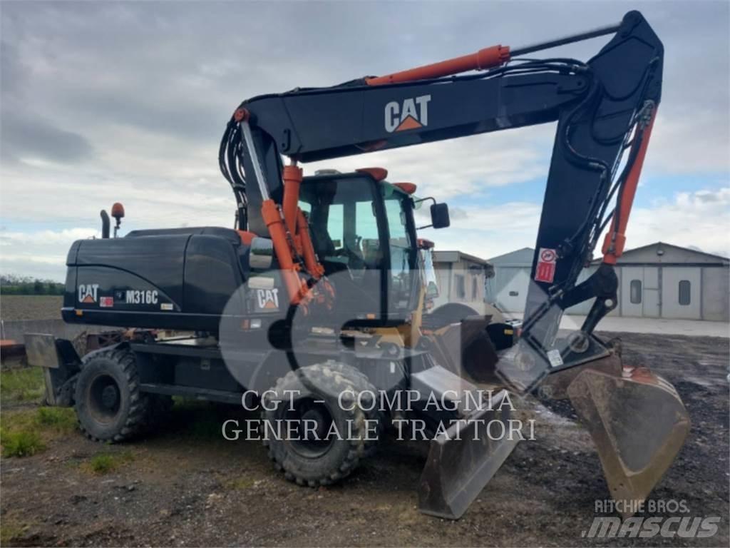 CAT M316C Kolová rýpadla