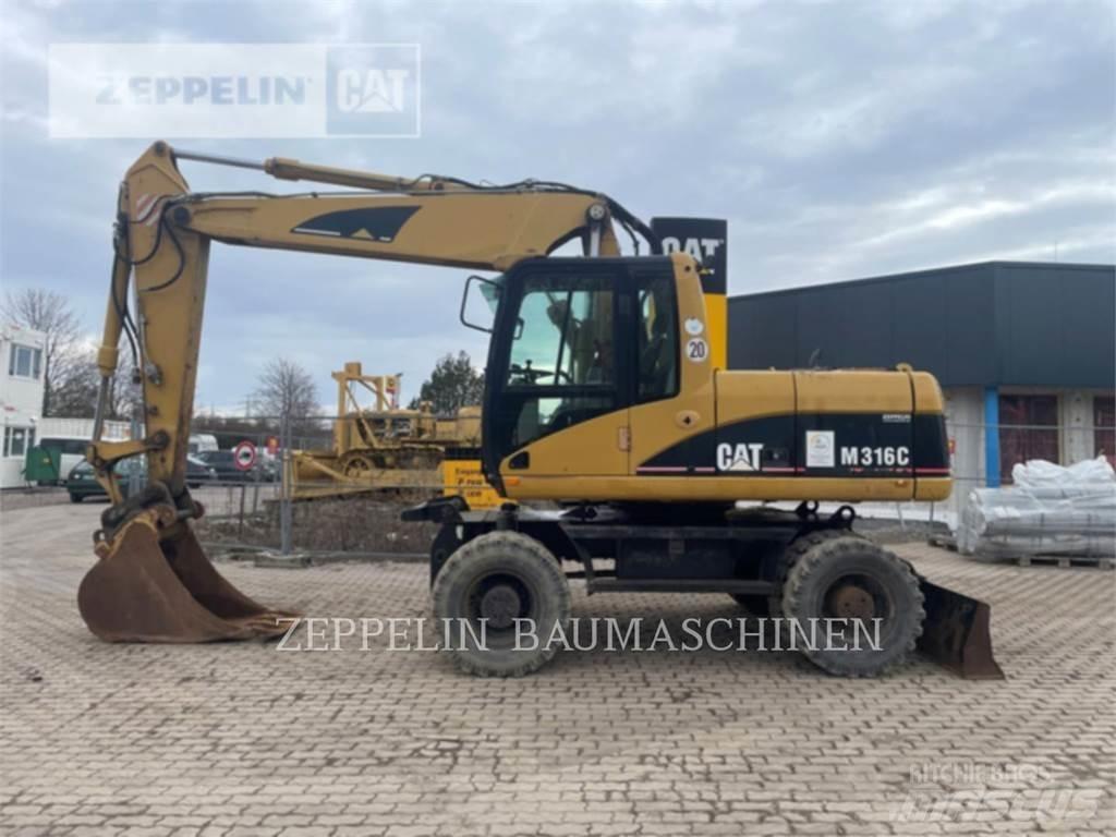 CAT M316C Kolová rýpadla
