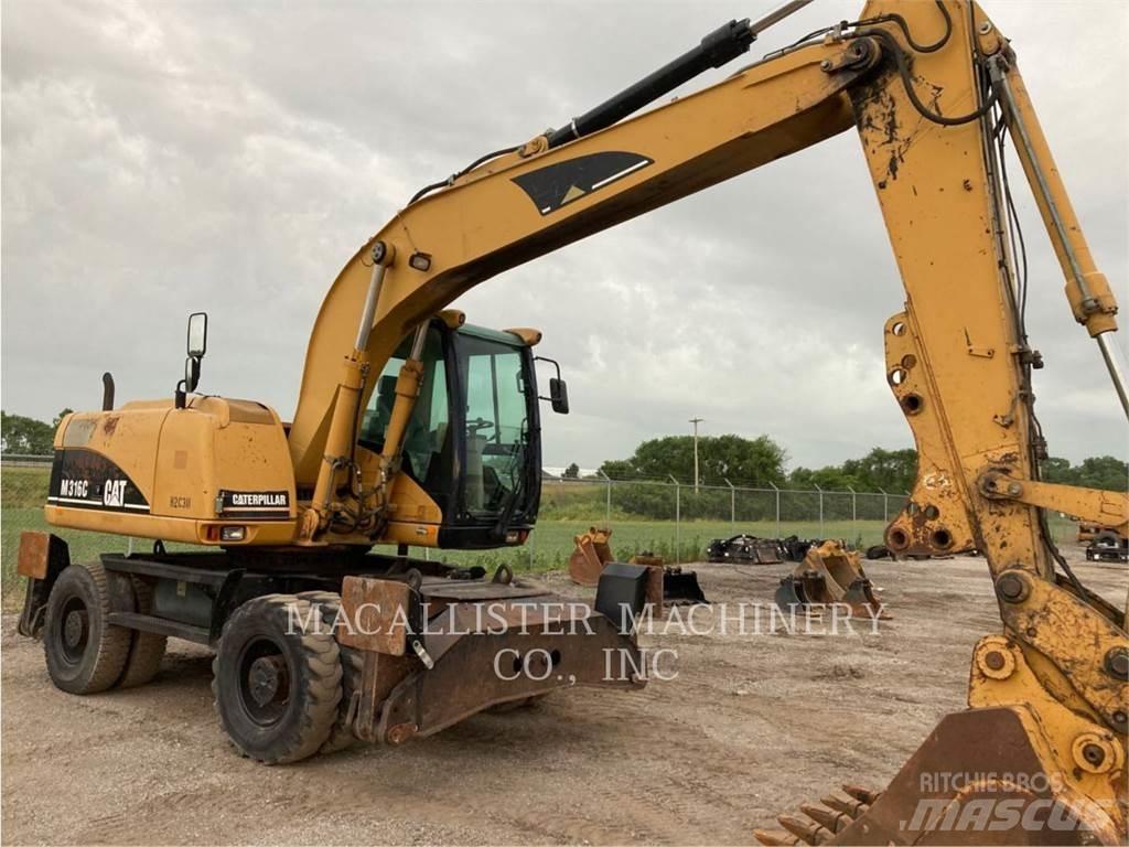 CAT M316C Kolová rýpadla