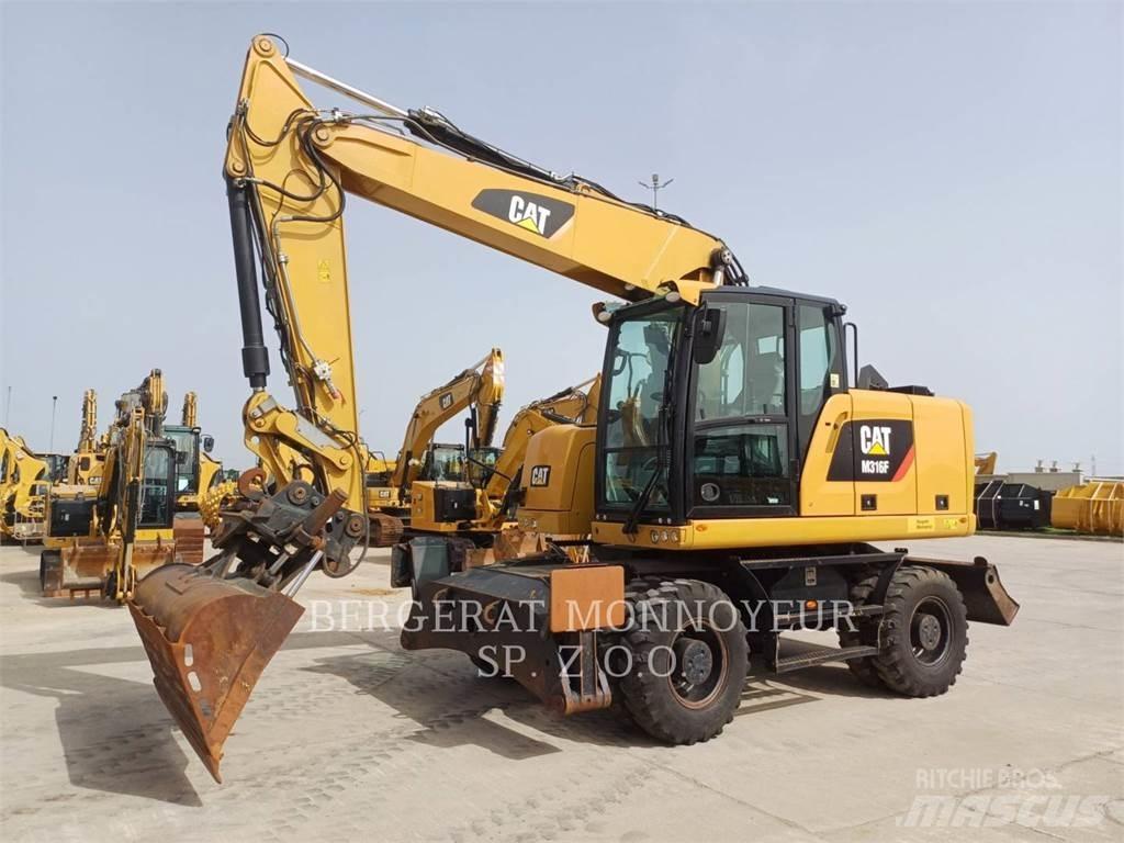 CAT M316F Kolová rýpadla