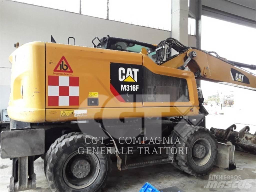 CAT M316F Kolová rýpadla