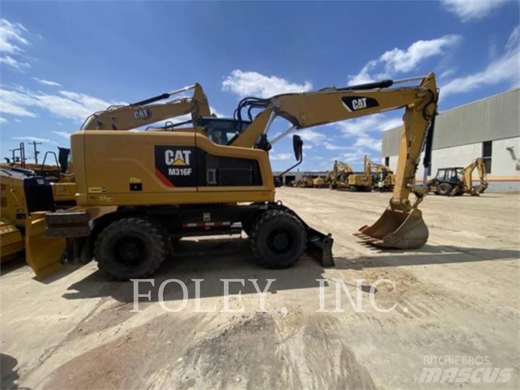CAT M316F Kolová rýpadla