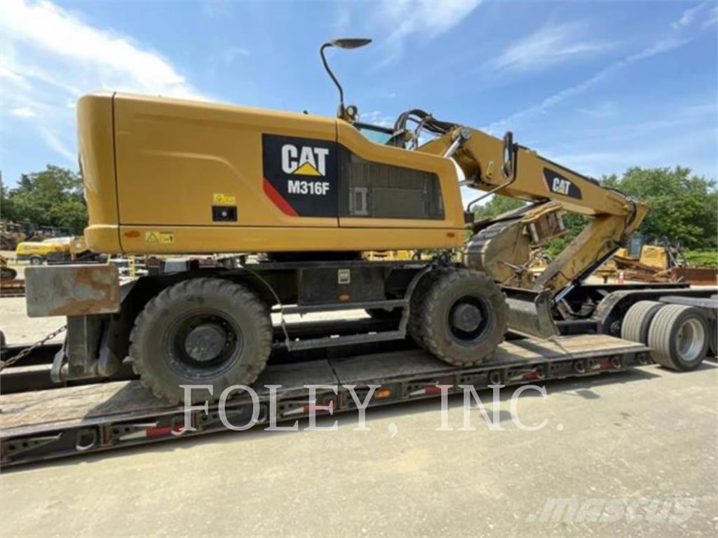 CAT M316F Kolová rýpadla