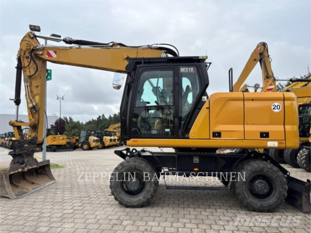 CAT M318-07A Kolová rýpadla