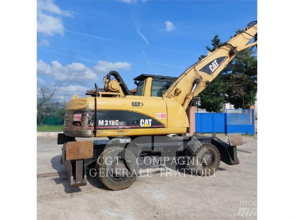 CAT M318C Kolová rýpadla