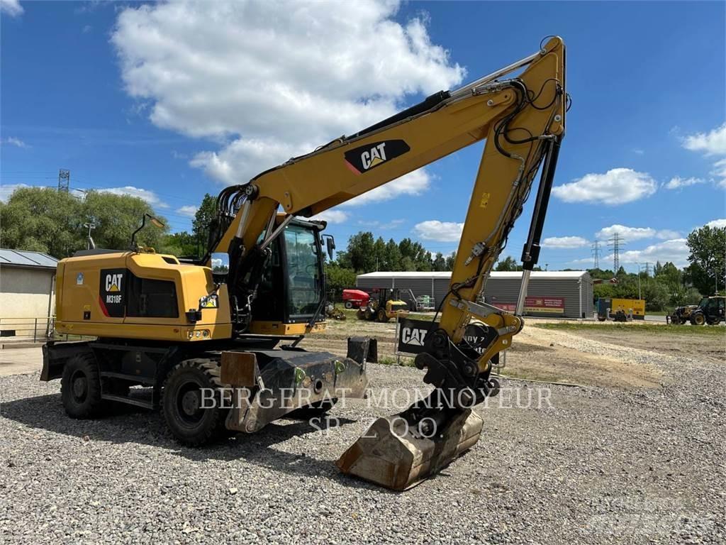 CAT M318F Kolová rýpadla