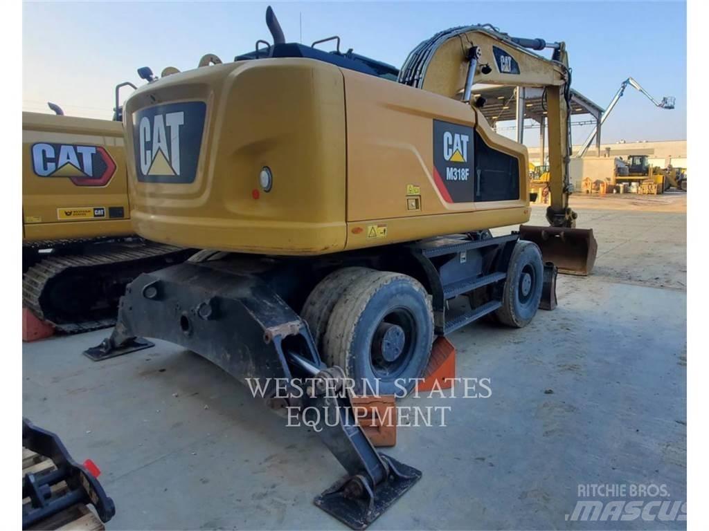 CAT M318F Kolová rýpadla