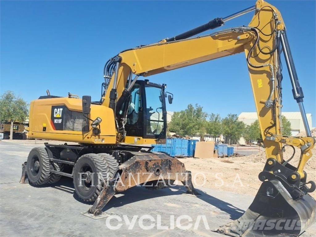 CAT M318F Kolová rýpadla