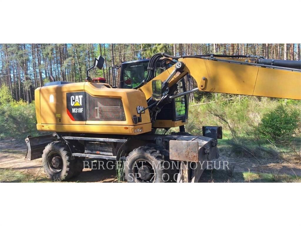 CAT M318F Kolová rýpadla
