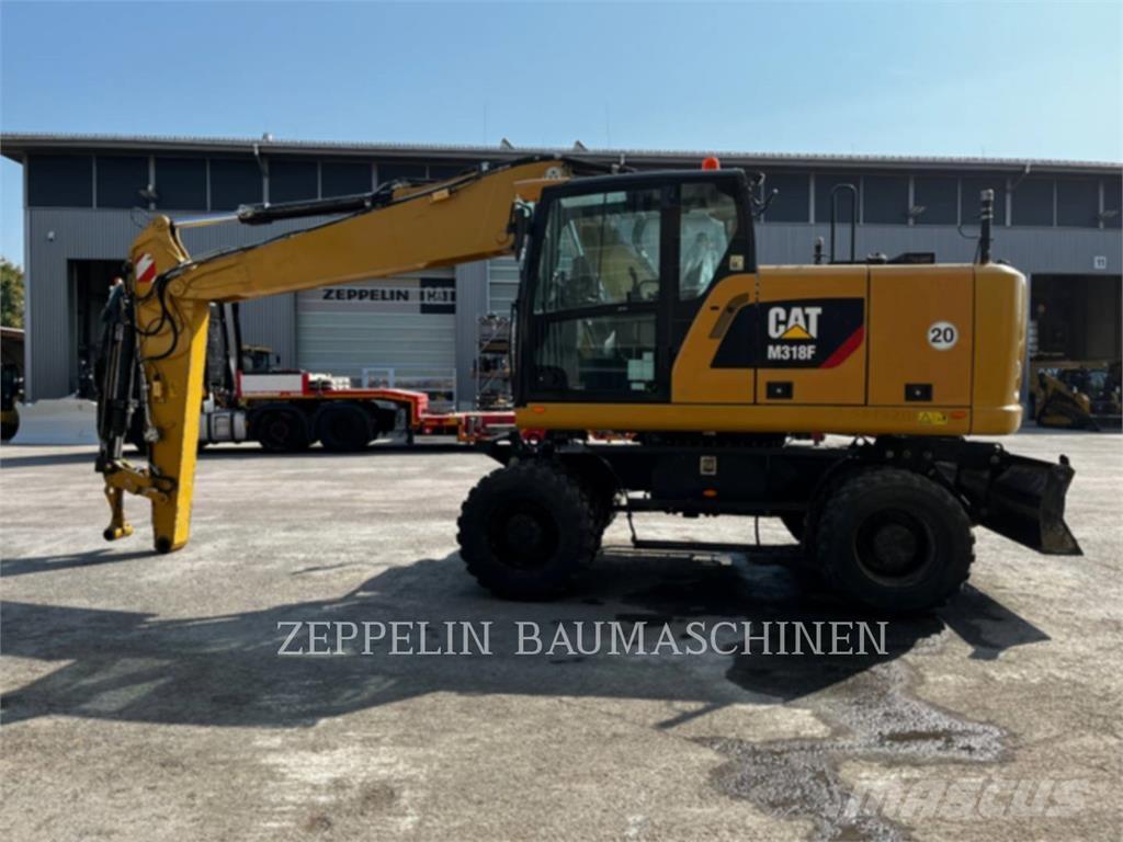 CAT M318F Kolová rýpadla