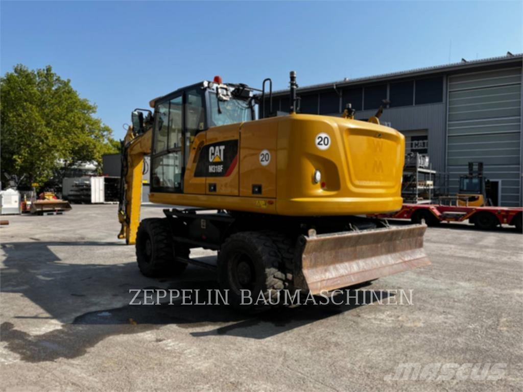 CAT M318F Kolová rýpadla