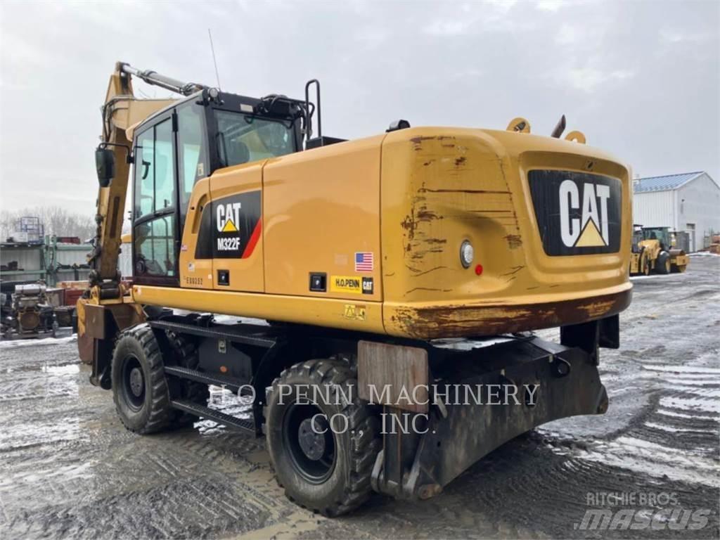 CAT M322F Kolová rýpadla