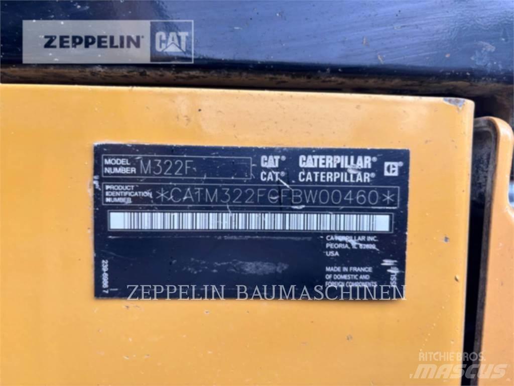CAT M322F Kolová rýpadla