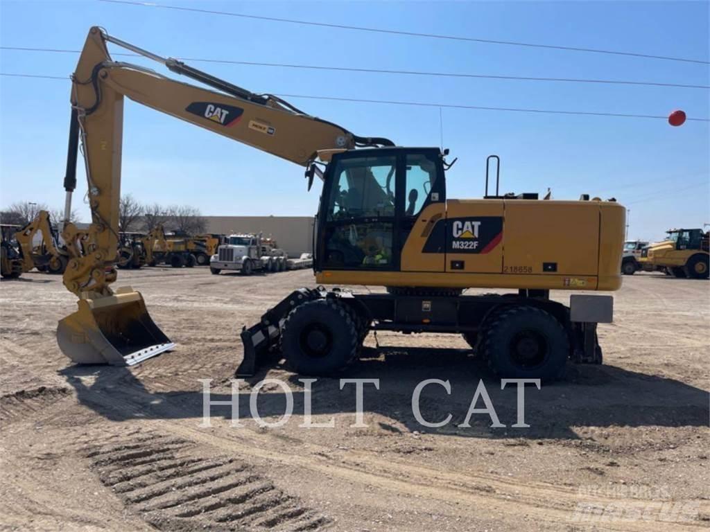 CAT M322F Kolová rýpadla