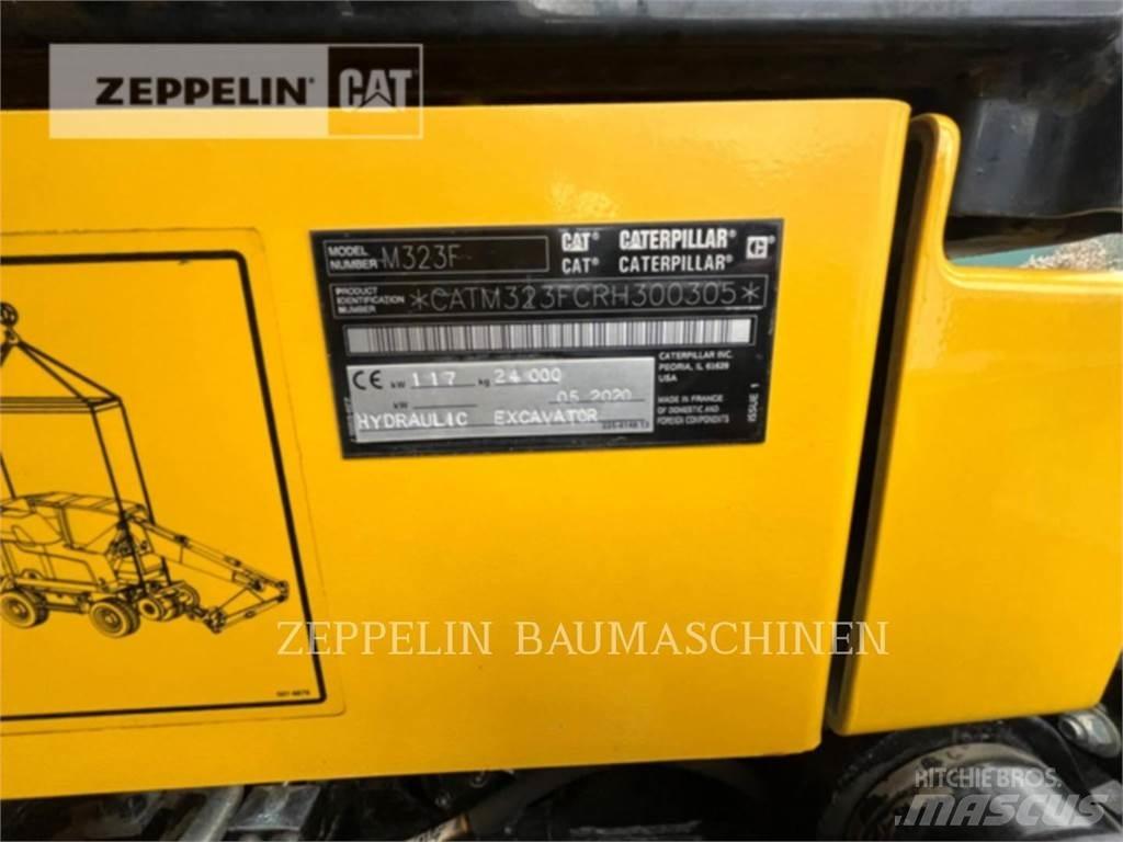 CAT M323F Kolová rýpadla