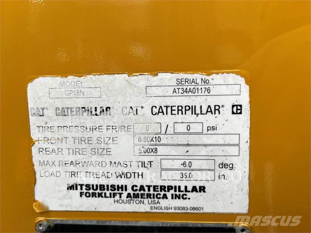CAT MCFGP18N5 LPG vozíky