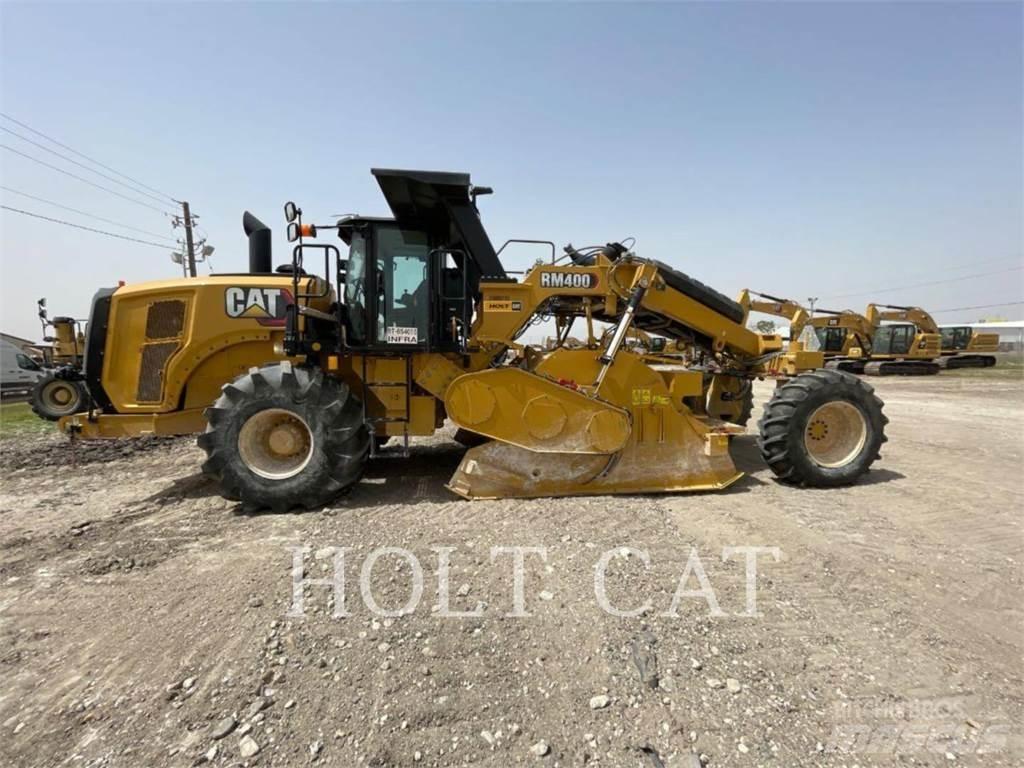 CAT RM400 Recyklátory asfaltu